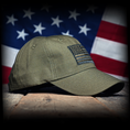 Load image into Gallery viewer, OD Green Ripstop Full Fabric American Flag Range Hat