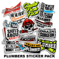 Load image into Gallery viewer, Plumbers Sticker Pack