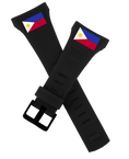 Load image into Gallery viewer, Coliseum Fit™ Flags of The World Edition A-M (Phantom Black) Watch