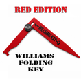 Load image into Gallery viewer, Red Folding Williams Key