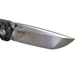 Load image into Gallery viewer, MUCITUP Rift Ti Titanium Folding Knife 14C28N Front Flipper EDC 7.25"