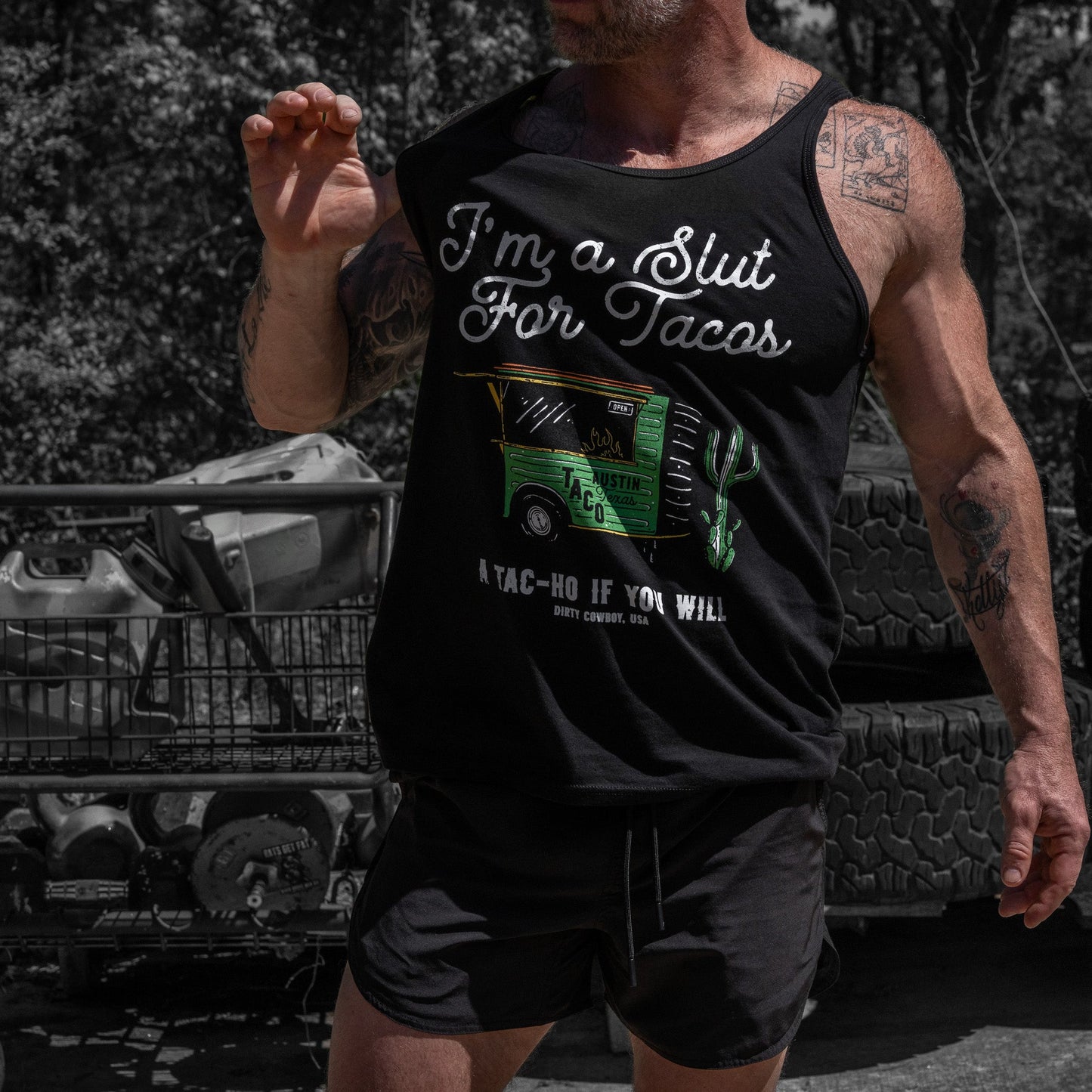 Slut For Taco's Men's Tank