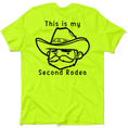 Load image into Gallery viewer, My Second Rodeo - Safety Yellow T-Shirt