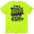 Load image into Gallery viewer, Snap - Safety Yellow T-Shirt