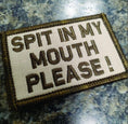 Load image into Gallery viewer, As Seen on Socials - Spit In My Mouth Please! - 2x3 Patch