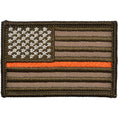 Load image into Gallery viewer, Thin Orange Line Search & Rescue USA Flag - 2x3 Patch