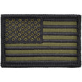 Load image into Gallery viewer, US Flag - 2x3 Patch - Olive Drab w/ Black