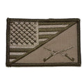 Load image into Gallery viewer, Rifle Cross Infantry USA Flag - 2.25x3.5 Patch