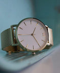Load image into Gallery viewer, Voyager (Gold/White) Watch