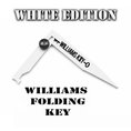 Load image into Gallery viewer, White Folding Williams Key