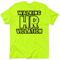 Load image into Gallery viewer, HR Violation - Safety Yellow T-Shirt