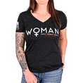 Load image into Gallery viewer, Woman Defined V-Neck Shirt