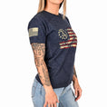 Load image into Gallery viewer, Women's 2A Betsy Ross Flag Patriotic Boyfriend Fit T-Shirt