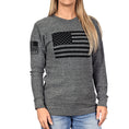 Load image into Gallery viewer, Women's American Flag Long Sleeve Patriotic Thermal - Boyfriend Fit