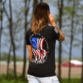 Load image into Gallery viewer, Women's Dangerous Freedom Over Peaceful Slavery Patriotic Boyfriend Fit T-Shirt