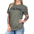 Load image into Gallery viewer, Women's We The People Boyfriend Fit Military Green Patriotic Tshirt