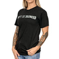 Load image into Gallery viewer, Women's Won't Be Silenced First Amendment Patriotic Tshirt (Boyfriend Fit)