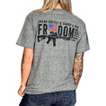 Load image into Gallery viewer, Women's Freedom Stick Patriotic 2A Boyfriend Fit T-Shirt