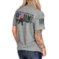 Load image into Gallery viewer, Women's Freedom Stick Patriotic 2A Boyfriend Fit T-Shirt
