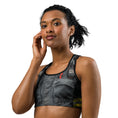 Load image into Gallery viewer, Turnout Print Sports Bra (Breathable, Moisture-Wicking)