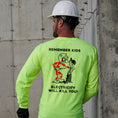 Load image into Gallery viewer, Remember Kids - Long Sleeve Hi-Vis T-Shirt