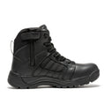Load image into Gallery viewer, Botas Pro Black Men's 6 inch Side Zipper Rubber Sole Tactical Boots BMP111BK