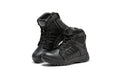 Load image into Gallery viewer, Botas Pro Black Men's 6 inch Side Zipper Rubber Sole Tactical Boots BMP111BK