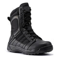 Load image into Gallery viewer, Botas Pro Black Men's 8 inch Side Zipper Rubber Sole Tactical Boots BMP110BK