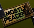 Load image into Gallery viewer, As Seen on Socials - Mostly Peaceful - 2x4 Patch - Multicam w/Black