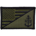 Load image into Gallery viewer, Navy SCPO Senior Chief Petty Officer USA Flag - 2.25x3.5 Patch