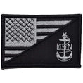 Load image into Gallery viewer, Navy SCPO Senior Chief Petty Officer USA Flag - 2.25x3.5 Patch