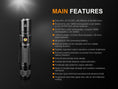 Load image into Gallery viewer, Fenix UC35 V2.0 LED Rechargeable EDC Flashlight