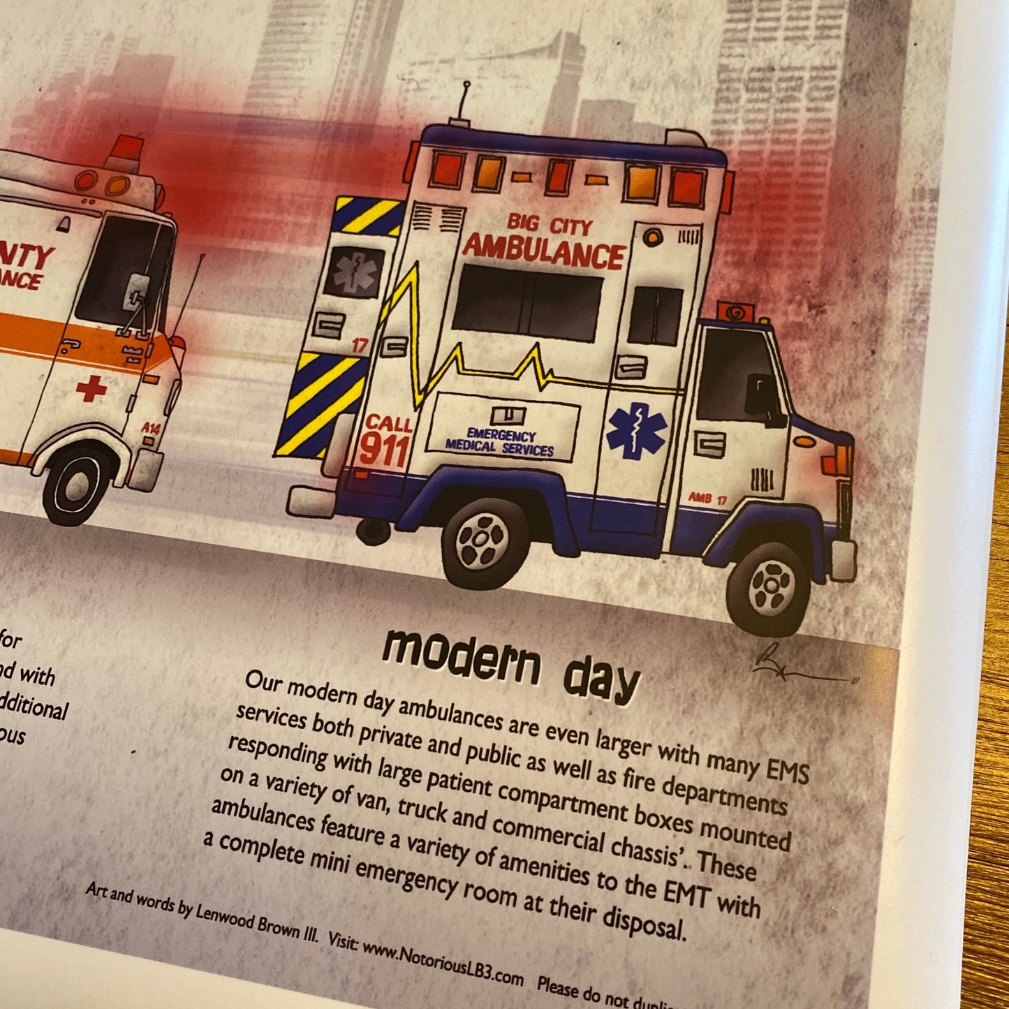 Evolution of the Ambulance Print