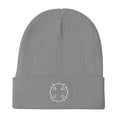 Load image into Gallery viewer, Maltese Cross Embroidered Beanie