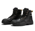Load image into Gallery viewer, ROCKROOSTER Madison Tan 6 inch Zip-sided Steel Toe Leather Work Boots AK052