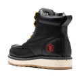 Load image into Gallery viewer, ROCKROOSTER Magnolia Men's 6 inch Black Soft Toe Zip Sided Wedge Work Boots SAP310