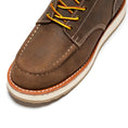 Load image into Gallery viewer, ROCKROOSTER Mantua Men's 8 inch Dark Brown Soft Toe Wedge Work Boots SAP308