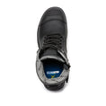 Load image into Gallery viewer, ROCKROOSTER Roslyn Black 7 inch Zip-sided Composite Toe Leather Work Boots CP245Z