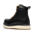 Load image into Gallery viewer, ROCKROOSTER Trinidad Men's 6 inch Black Steel Toe Wedge Work Boots SAP2301