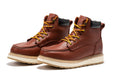 Load image into Gallery viewer, ROCKROOSTER Walker Men's 6 Inch Brown Soft Toe Wedge Work Boots SAP360