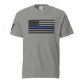 Load image into Gallery viewer, Blue Line Heavyweight T-Shirt