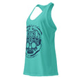 Load image into Gallery viewer, Bomberos Dusk To Dawn Fitted Racerback Tank