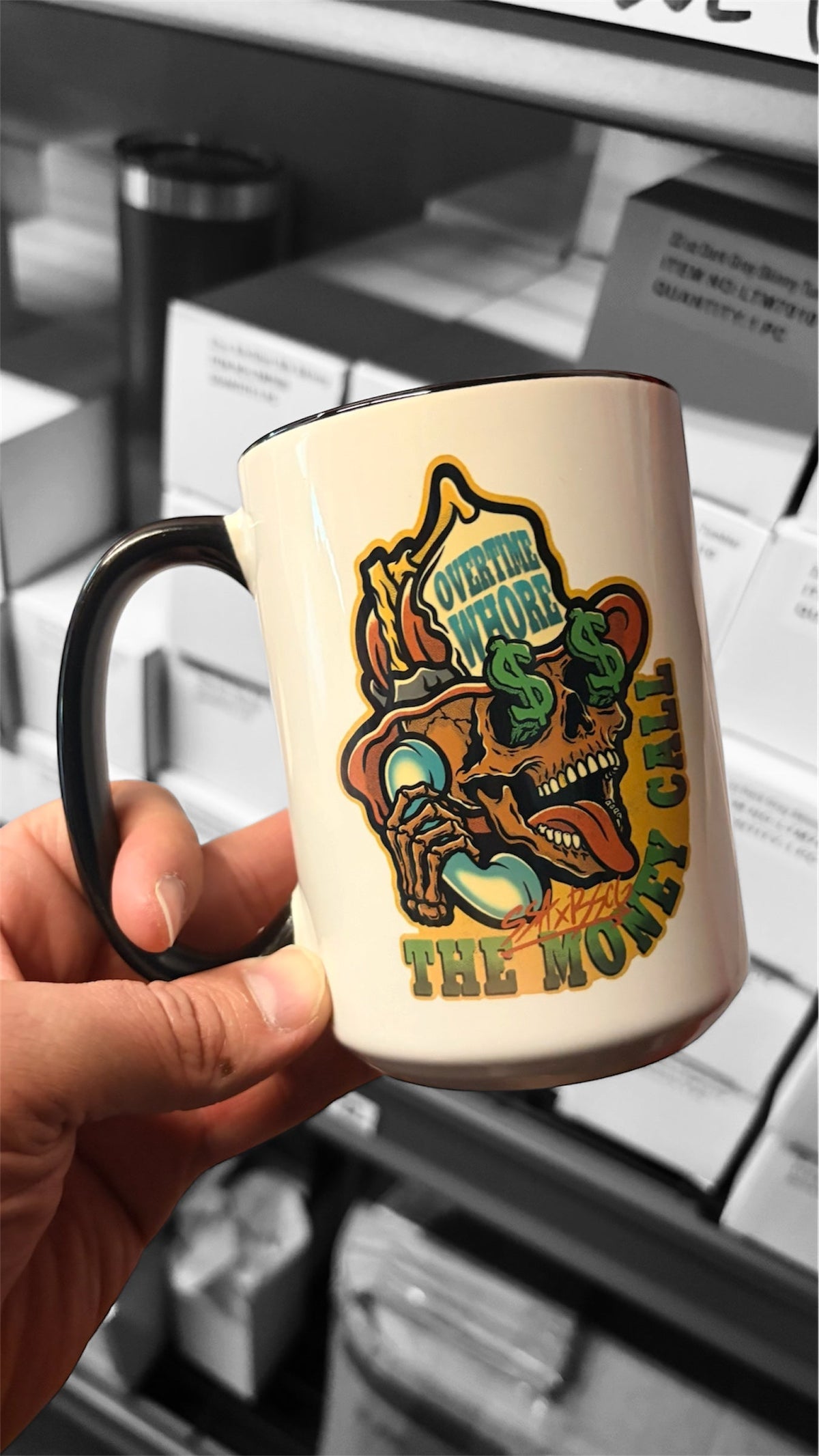 THE MONEY CALL MUG
