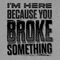 Load image into Gallery viewer, Broke Something - Safety Yellow T-Shirt
