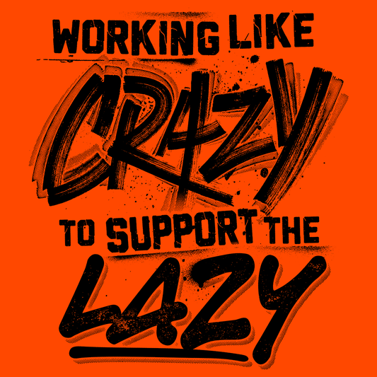 Crazy - Long Sleeve Hi-Vis T-Shirt