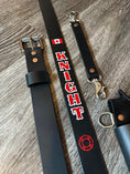 Load image into Gallery viewer, “SEMI PRO” CUSTOM LEATHER RADIO STRAP
