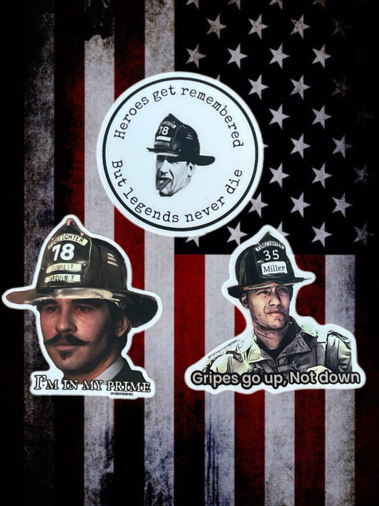 5) Legends never die 3 Pack