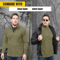 Load image into Gallery viewer, M-Tac Delta Fleece Jacket - Tactical Underwear Top Sweater 1/4 Zip
