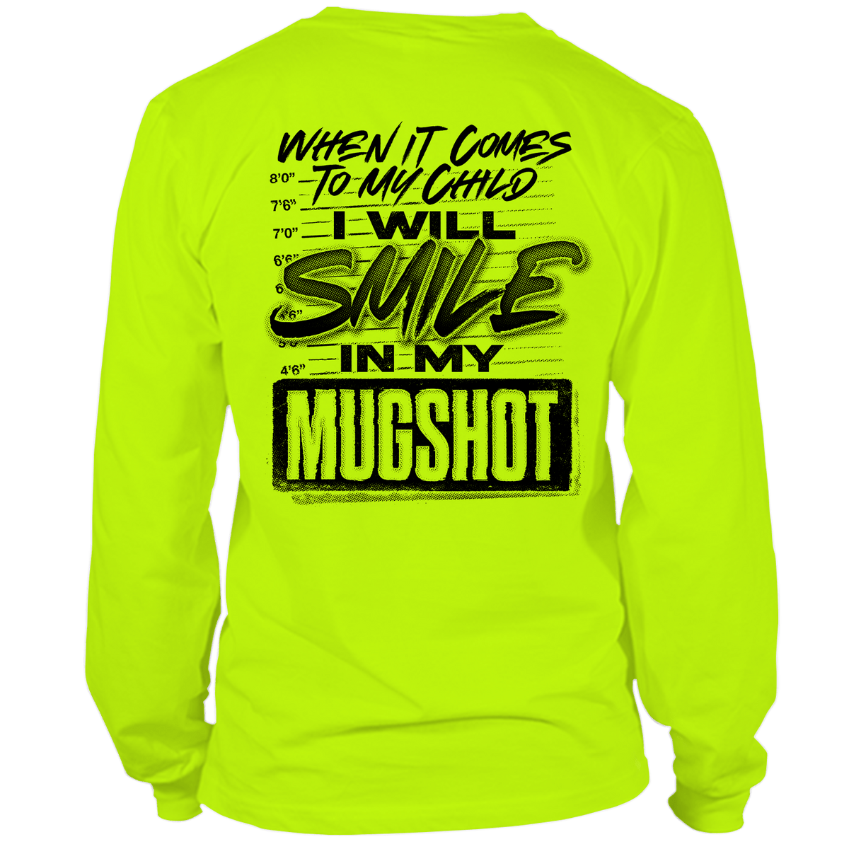 Mugshot - Long Sleeve Hi-Vis T-Shirt