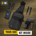 Load image into Gallery viewer, M-Tac LEFT-HANDED Tactical Sling Bag for Men with Holster
